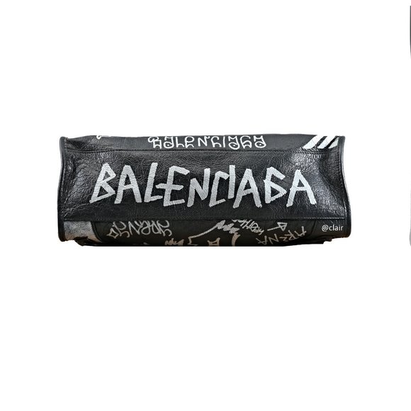 Balenciaga Medium Graffiti Classic City Satchel - Picture 4 of 9